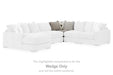 Aslan Court Sectional with Chaise - Furniture Land (Milwaukee, WI)