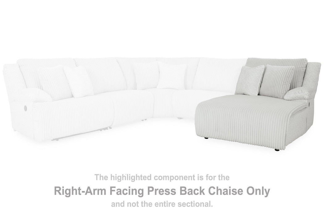 Top Tier Sectional Sofa Chaise - Furniture Land (Milwaukee, WI)