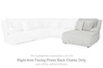 Top Tier Sectional Sofa Chaise - Furniture Land (Milwaukee, WI)