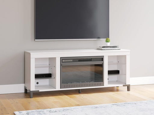Brollevi 60" TV Stand with Electric Fireplace - Furniture Land (Milwaukee, WI)