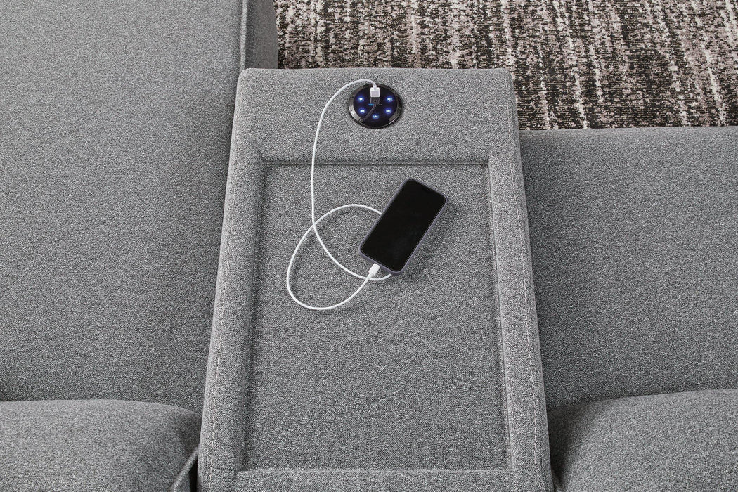 Modmax Power Reclining Sectional - Furniture Land (Milwaukee, WI)