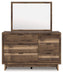Chirason Dresser and Mirror - Furniture Land (Milwaukee, WI)