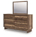 Chirason Dresser and Mirror - Furniture Land (Milwaukee, WI)