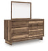 Chirason Dresser and Mirror - Furniture Land (Milwaukee, WI)