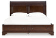 Trellington Sleigh Storage Bed - Furniture Land (Milwaukee, WI)