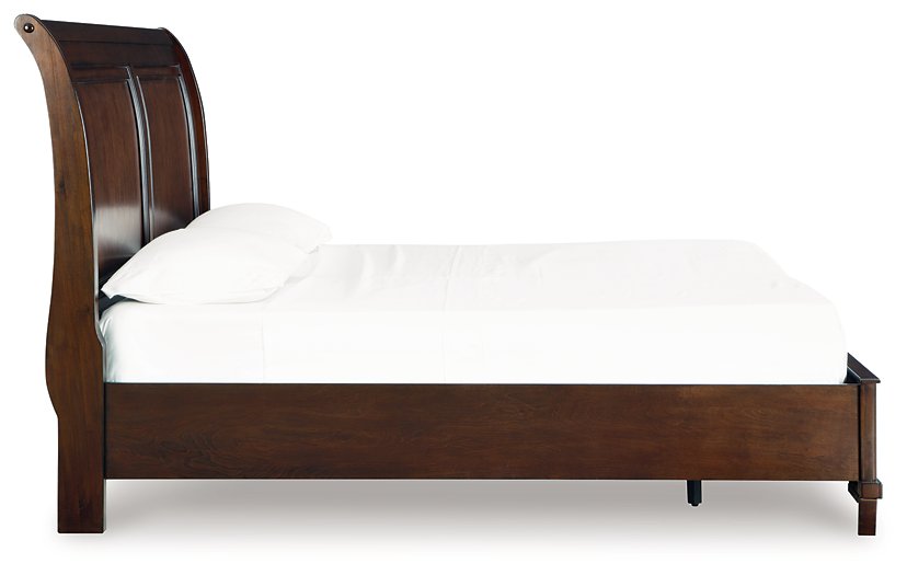 Trellington Sleigh Storage Bed - Furniture Land (Milwaukee, WI)