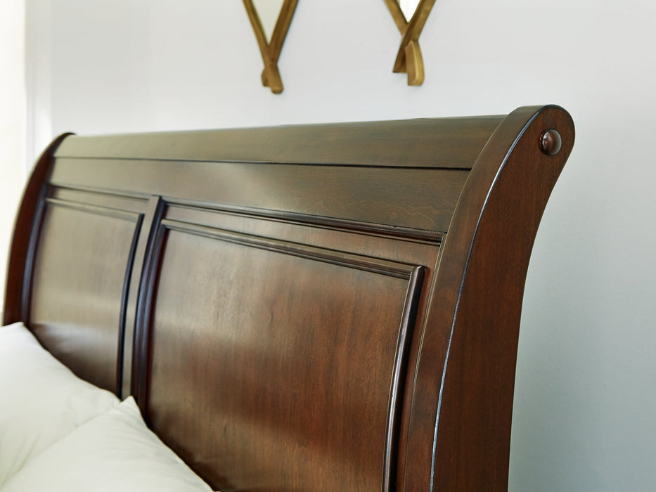Trellington Sleigh Storage Bed - Furniture Land (Milwaukee, WI)