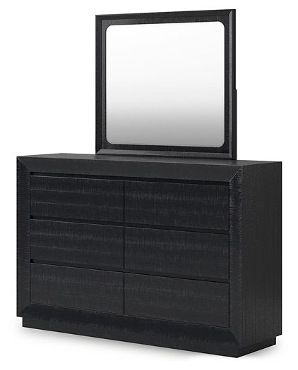 Londer Dresser and Mirror - Furniture Land (Milwaukee, WI)