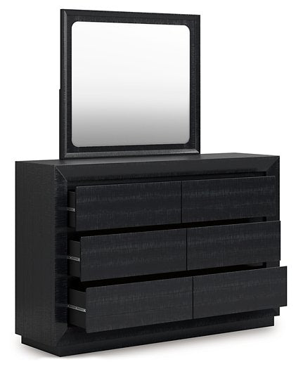 Londer Dresser and Mirror - Furniture Land (Milwaukee, WI)