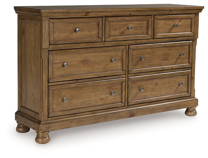 Feddinger Dresser and Mirror - Furniture Land (Milwaukee, WI)