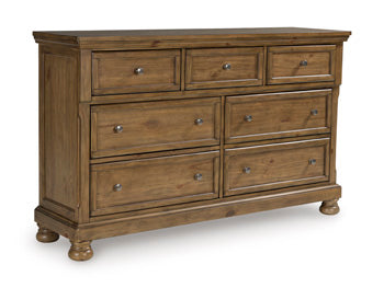 Feddinger Dresser and Mirror - Furniture Land (Milwaukee, WI)
