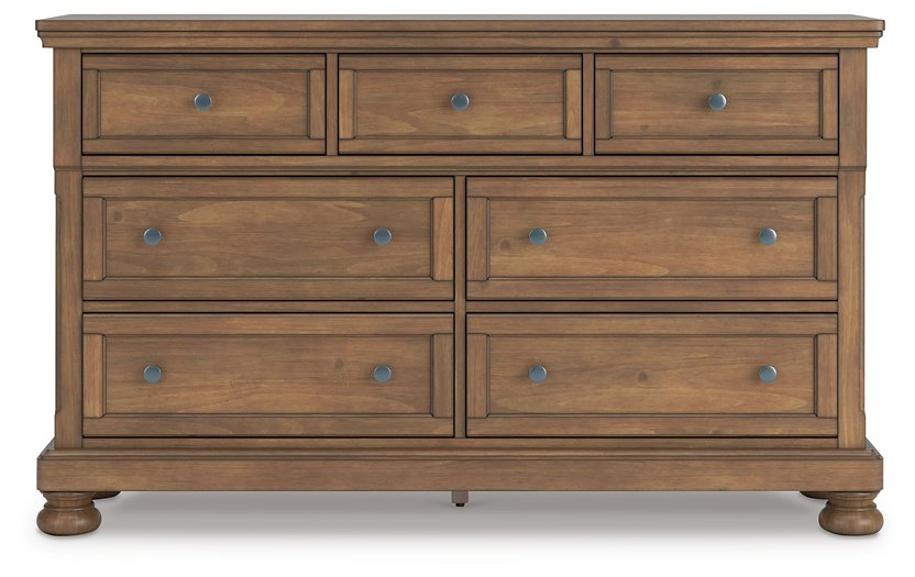 Feddinger Dresser and Mirror - Furniture Land (Milwaukee, WI)