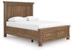 Feddinger Panel Storage Bed - Furniture Land (Milwaukee, WI)