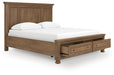 Feddinger Panel Storage Bed - Furniture Land (Milwaukee, WI)