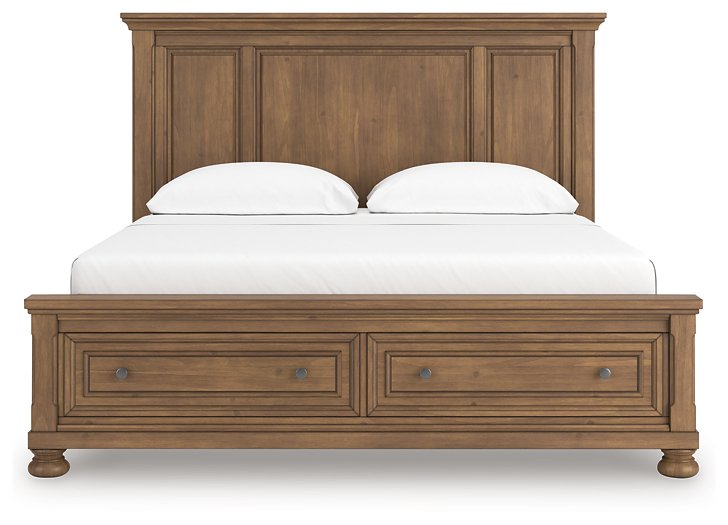 Feddinger Panel Storage Bed - Furniture Land (Milwaukee, WI)