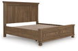 Feddinger Panel Storage Bed - Furniture Land (Milwaukee, WI)