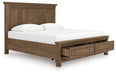 Feddinger Panel Storage Bed - Furniture Land (Milwaukee, WI)