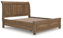 Feddinger Panel Storage Bed - Furniture Land (Milwaukee, WI)