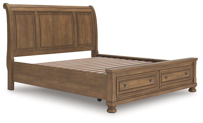 Feddinger Panel Storage Bed - Furniture Land (Milwaukee, WI)