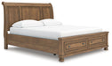 Feddinger Panel Storage Bed - Furniture Land (Milwaukee, WI)