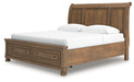 Feddinger Panel Storage Bed - Furniture Land (Milwaukee, WI)