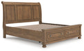 Feddinger Panel Storage Bed - Furniture Land (Milwaukee, WI)