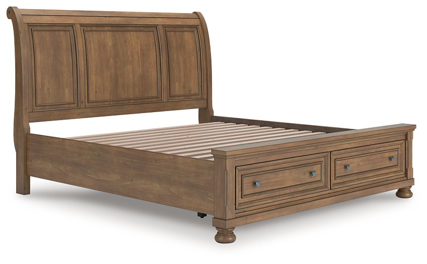 Feddinger Panel Storage Bed - Furniture Land (Milwaukee, WI)