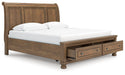 Feddinger Panel Storage Bed - Furniture Land (Milwaukee, WI)