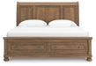 Feddinger Panel Storage Bed - Furniture Land (Milwaukee, WI)
