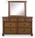 Chadworth Dresser and Mirror - Furniture Land (Milwaukee, WI)
