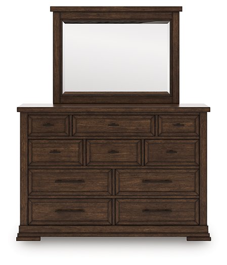 Taffenbrook Dresser and Mirror - Furniture Land (Milwaukee, WI)