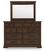 Taffenbrook Dresser and Mirror - Furniture Land (Milwaukee, WI)