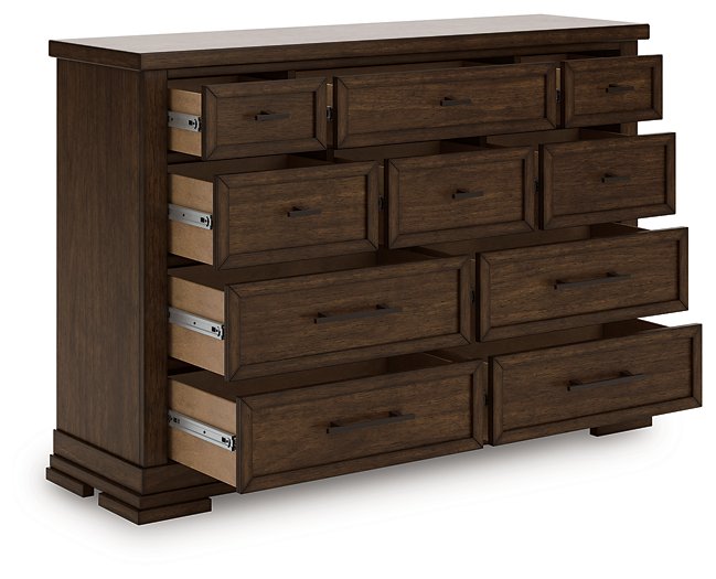 Taffenbrook Dresser and Mirror - Furniture Land (Milwaukee, WI)