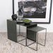 Imez 3-piece Rectangular Metal Nesting Table Grey - Furniture Land (Milwaukee, WI)