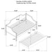 Redding Daybeds - Furniture Land (Milwaukee, WI)
