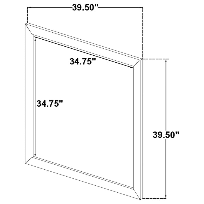 Oakglen Dresser Mirrors - Furniture Land (Milwaukee, WI)