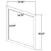 Oakglen Dresser Mirrors - Furniture Land (Milwaukee, WI)