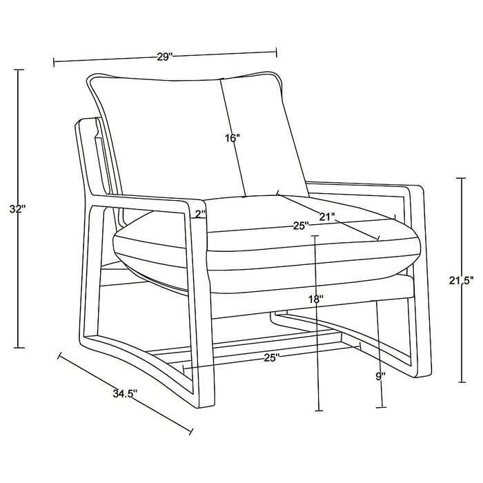 Geneva Accent Chairs - Furniture Land (Milwaukee, WI)