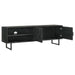 Marsden 2-door Wood 70" TV Stand Charcoal Black - Furniture Land (Milwaukee, WI)