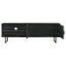 Marsden 2-door Wood 70" TV Stand Charcoal Black - Furniture Land (Milwaukee, WI)