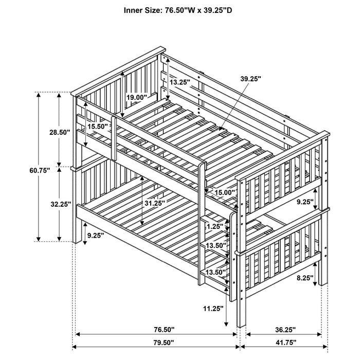Chapman Bunk Beds - Furniture Land (Milwaukee, WI)