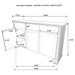 Adina Sideboards - Furniture Land (Milwaukee, WI)