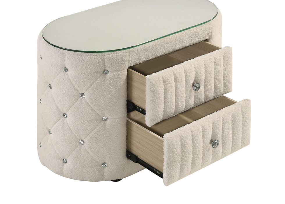 Sonya Nightstands - Furniture Land (Milwaukee, WI)