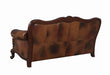 Victoria Rolled Arm Sofa Tri-tone and Brown - Furniture Land (Milwaukee, WI)