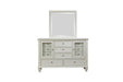 Sandy Beach 11-drawer Rectangular Dresser Cream White - Furniture Land (Milwaukee, WI)
