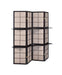 Iggy 4-panel Folding Screen with Removable Shelves Tan and Cappuccino - Furniture Land (Milwaukee, WI)