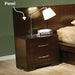 Jessica Nightstand Panels Cappuccino (Set of 2) - Furniture Land (Milwaukee, WI)