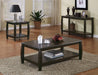 Dixon Square End Table with Bottom Shelf Espresso - Furniture Land (Milwaukee, WI)