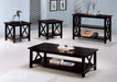 Rachelle Sofa Table with 2-shelf Deep Merlot - Furniture Land (Milwaukee, WI)