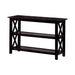 Rachelle Sofa Table with 2-shelf Deep Merlot - Furniture Land (Milwaukee, WI)